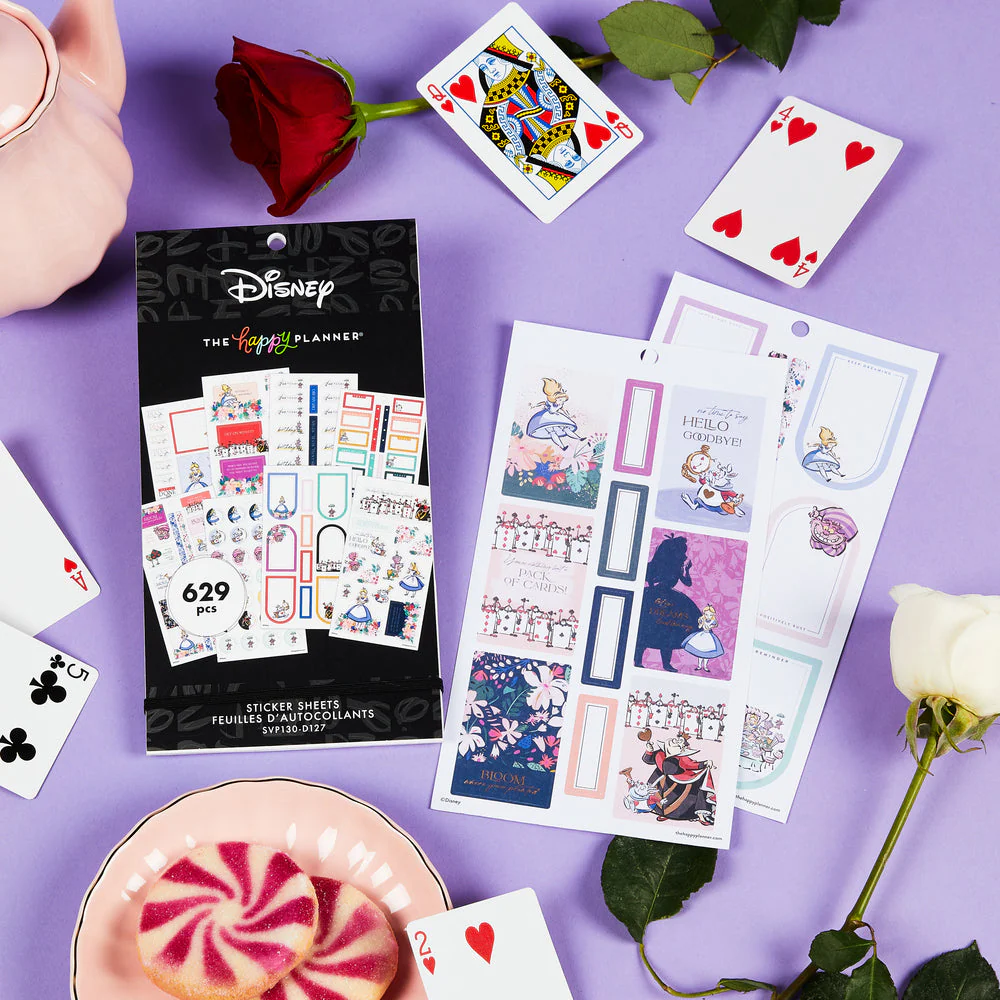 Disney© Alice in Wonderland Value Pack Stickers