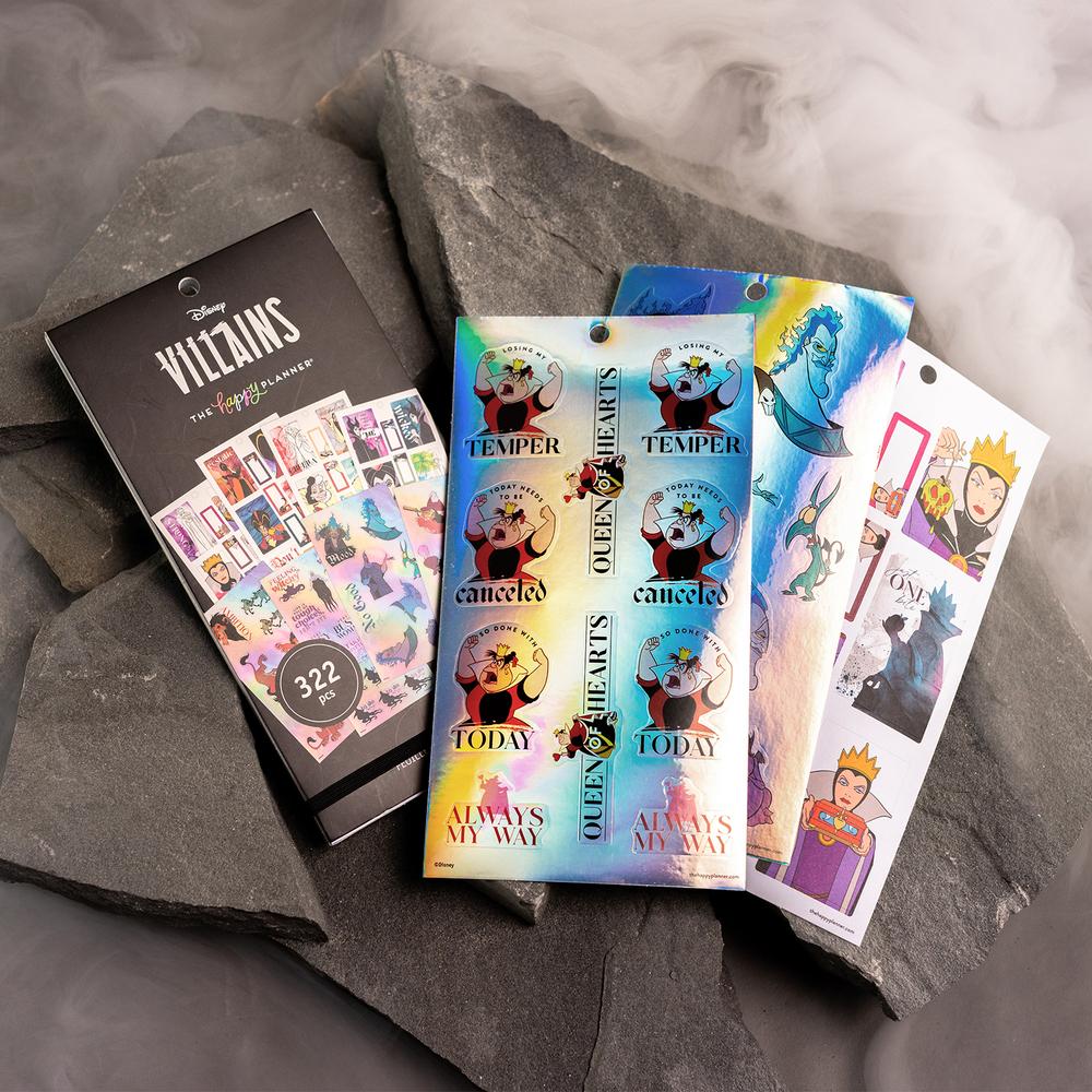 Disney© Villains Value Pack Stickers