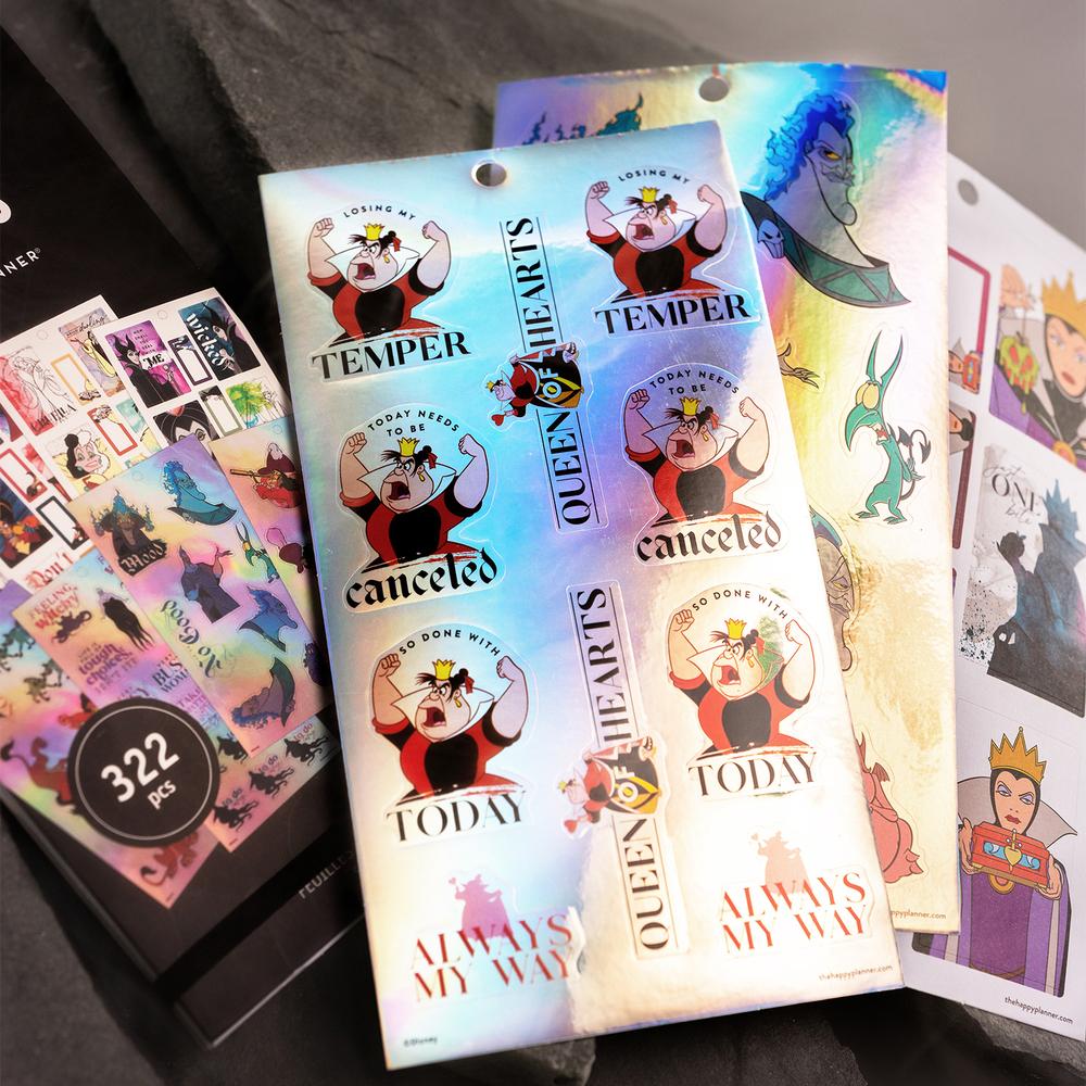 Disney© Villains Value Pack Stickers 4 Disney© Villains Value Pack Stickers