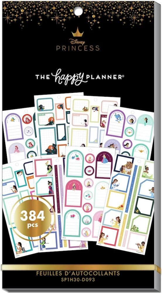 Disney © Value Pack Stickers - Princess Colorful Boxes 2 Disney © Value Pack Stickers - Princess Colorful Boxes