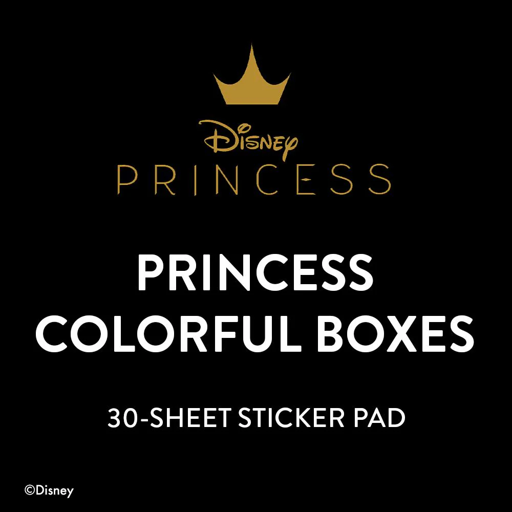Disney © Value Pack Stickers - Princess Colorful Boxes 5 Disney © Value Pack Stickers - Princess Colorful Boxes