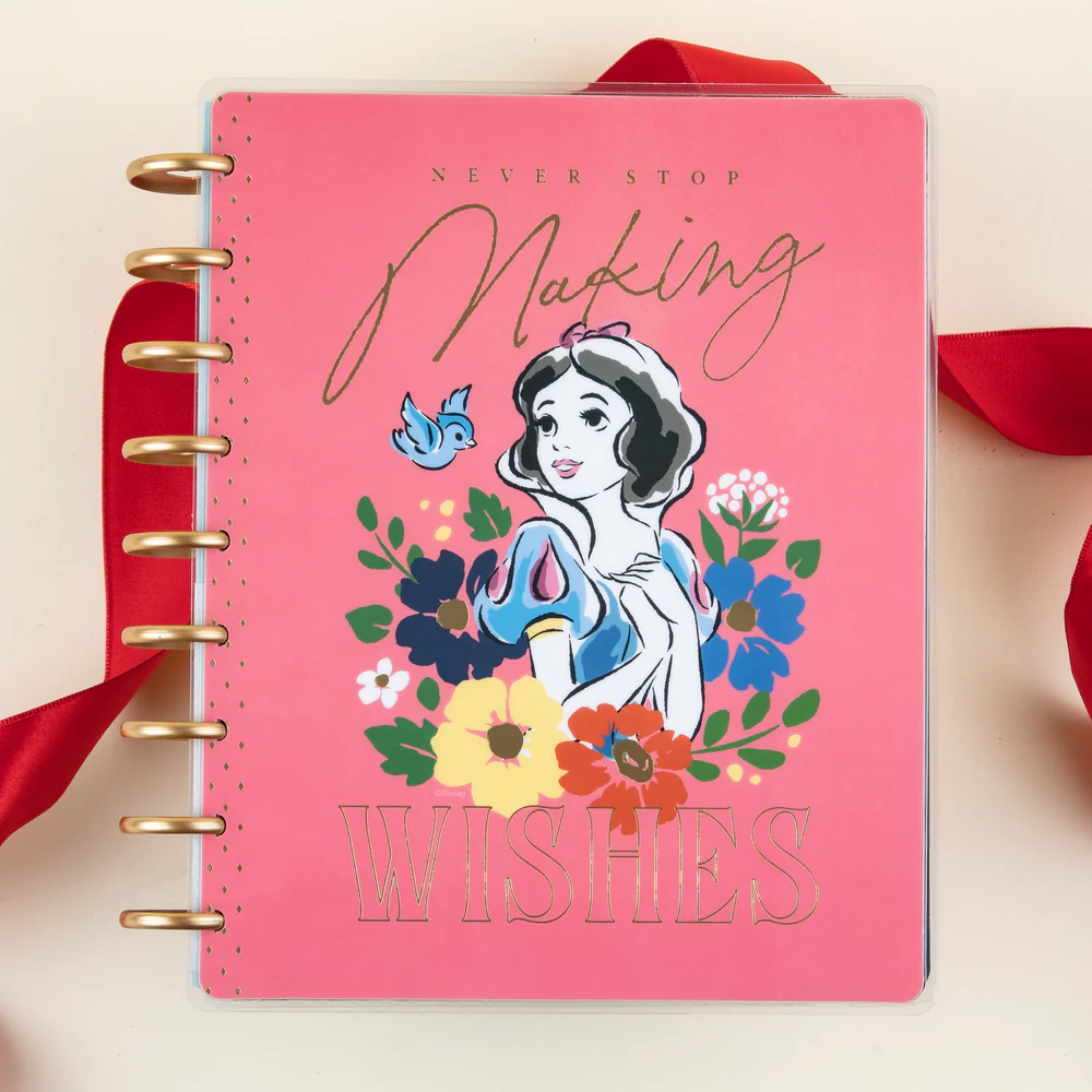 Undated Disney Snow White Wishes Happy Planner - Classic Vertical Layout - 12 Months 4 Undated Disney Snow White Wishes Happy Planner - Classic Vertical Layout - 12 Months