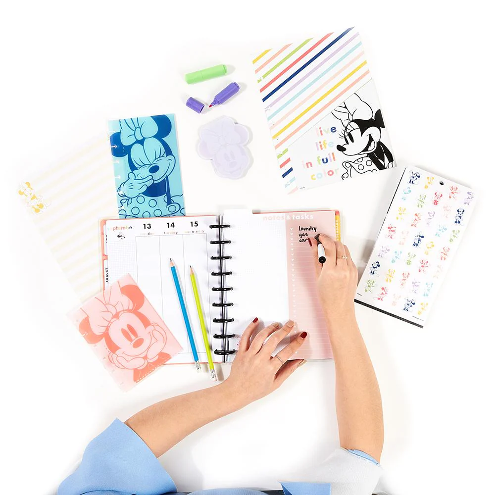 Disney© Minnie Mouse Magic Colorblock Classic Planner Companion 3 Disney© Minnie Mouse Magic Colorblock Classic Planner Companion