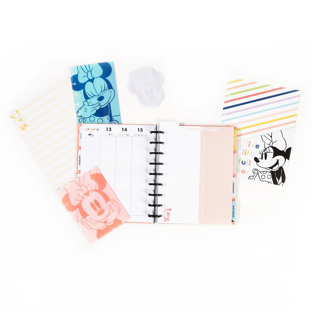 Disney© Minnie Mouse Magic Colorblock Classic Planner Companion 4 Disney© Minnie Mouse Magic Colorblock Classic Planner Companion