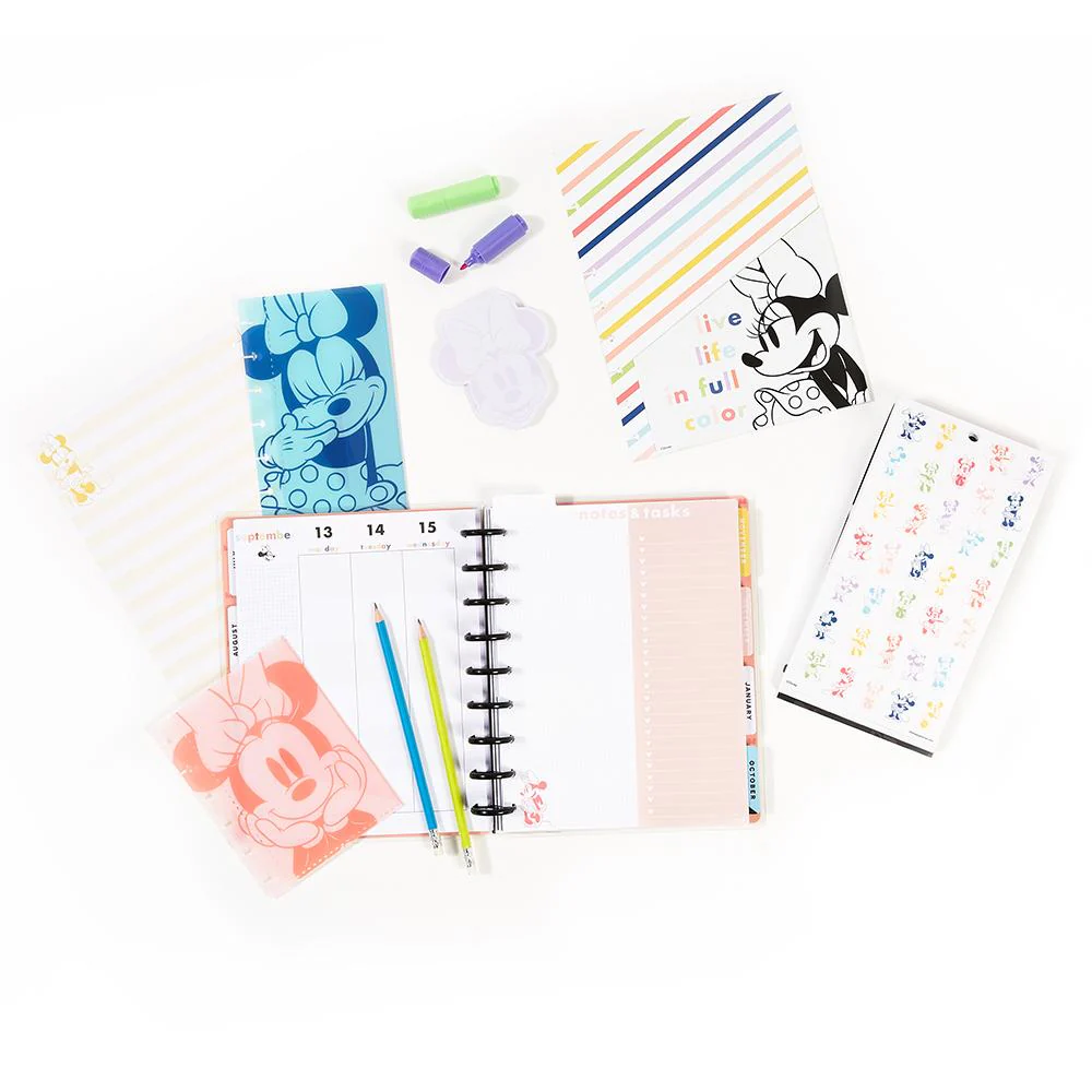 Disney© Minnie Mouse Magic Colorblock Classic Planner Companion 5 Disney© Minnie Mouse Magic Colorblock Classic Planner Companion