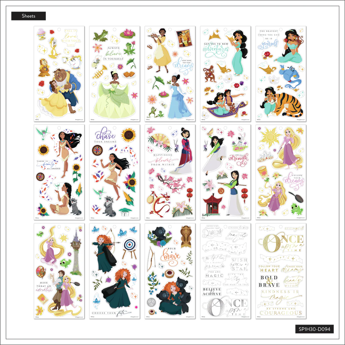 Disney © Value Pack Stickers - Princess Magic 4 Disney © Value Pack Stickers - Princess Magic