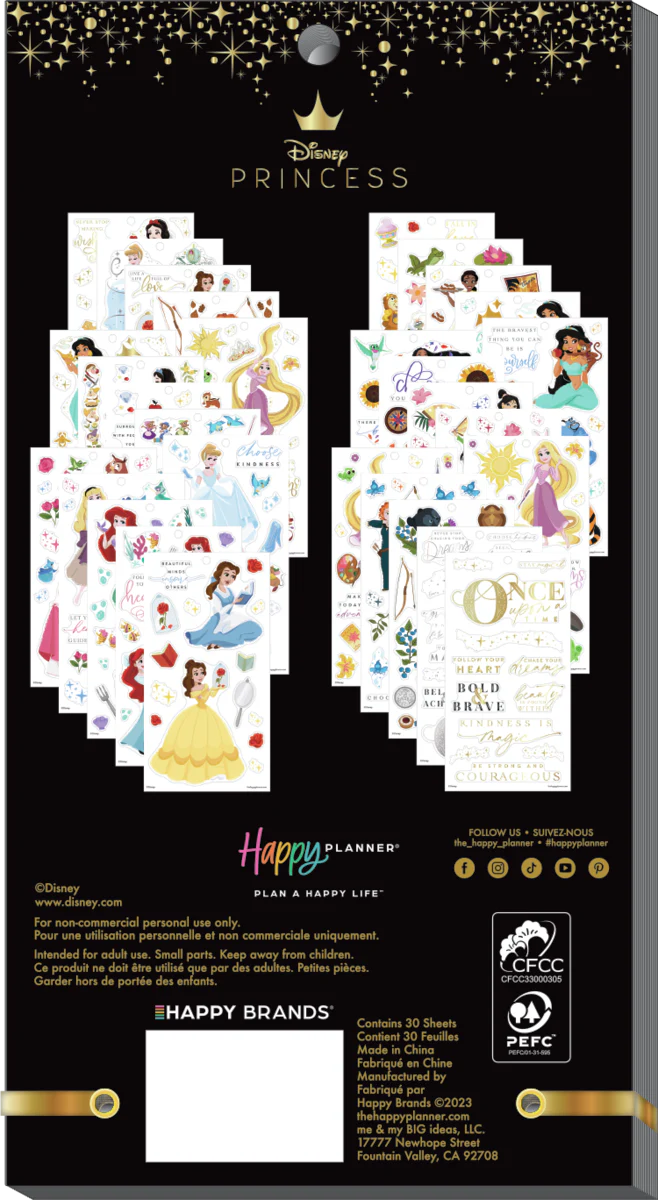 Disney © Value Pack Stickers - Princess Magic 5 Disney © Value Pack Stickers - Princess Magic