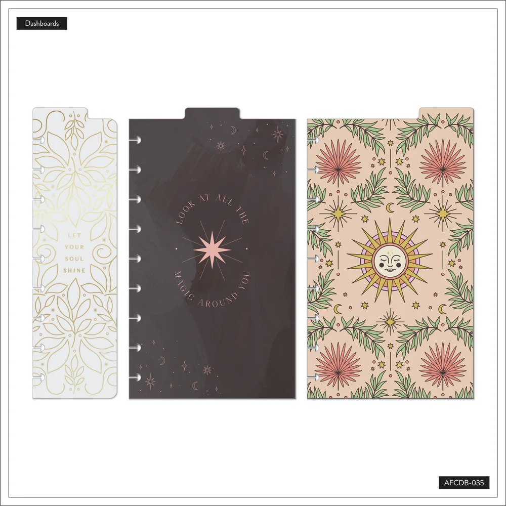 Mystic Garden - Classic Dashboard - 3 Pack 5 Mystic Garden - Classic Dashboard - 3 Pack