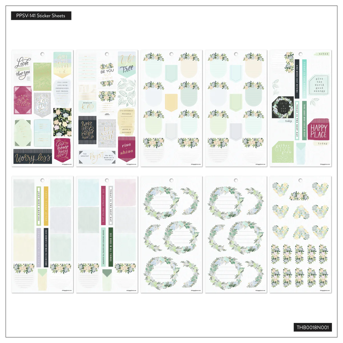 Happy Planner Girl The Homebody - Value Pack Stickers 4 Happy Planner Girl The Homebody - Value Pack Stickers