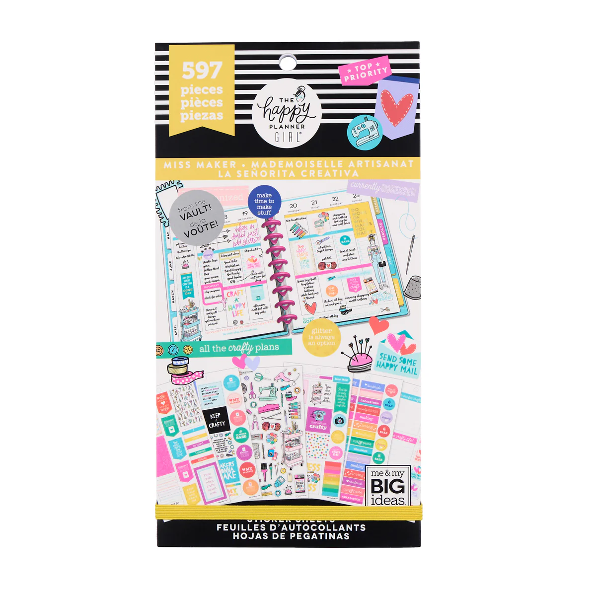 Golden Cheers 10 Year Anniversary Bundle - 5 Sticker Books + Limited-Edition Tote 17 Golden Cheers 10 Year Anniversary Bundle - 5 Sticker Books + Limited-Edition Tote
