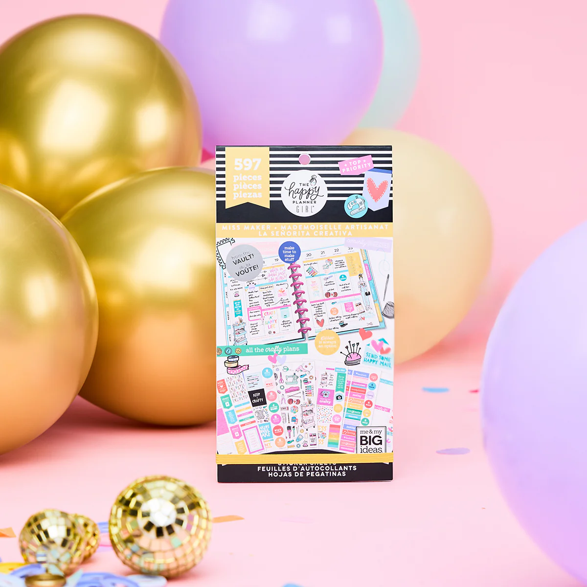 Golden Cheers 10 Year Anniversary Bundle - 5 Sticker Books + Limited-Edition Tote 4 Golden Cheers 10 Year Anniversary Bundle - 5 Sticker Books + Limited-Edition Tote