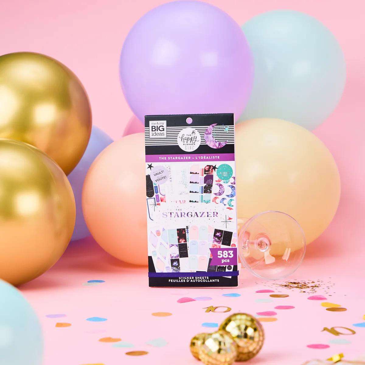 Golden Cheers 10 Year Anniversary Bundle - 5 Sticker Books + Limited-Edition Tote 8 Golden Cheers 10 Year Anniversary Bundle - 5 Sticker Books + Limited-Edition Tote