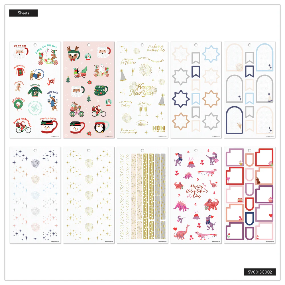 Winter Whimsy - Value Pack Stickers 7 Winter Whimsy - Value Pack Stickers