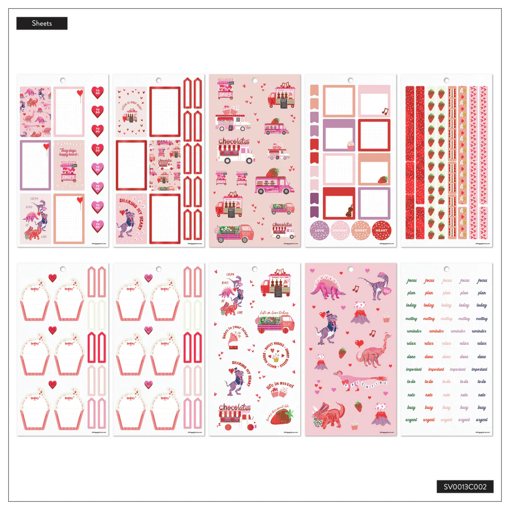 Winter Whimsy - Value Pack Stickers 8 Winter Whimsy - Value Pack Stickers