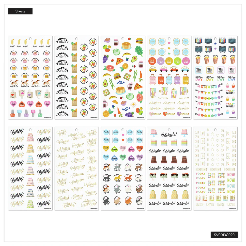 Everyday Plans - Value Pack Stickers 5 Everyday Plans - Value Pack Stickers