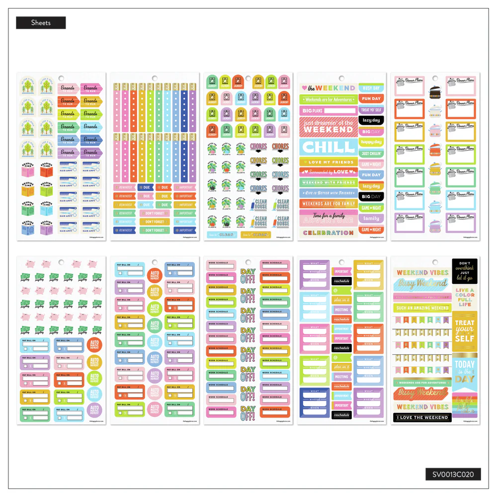 Everyday Plans - Value Pack Stickers 6 Everyday Plans - Value Pack Stickers