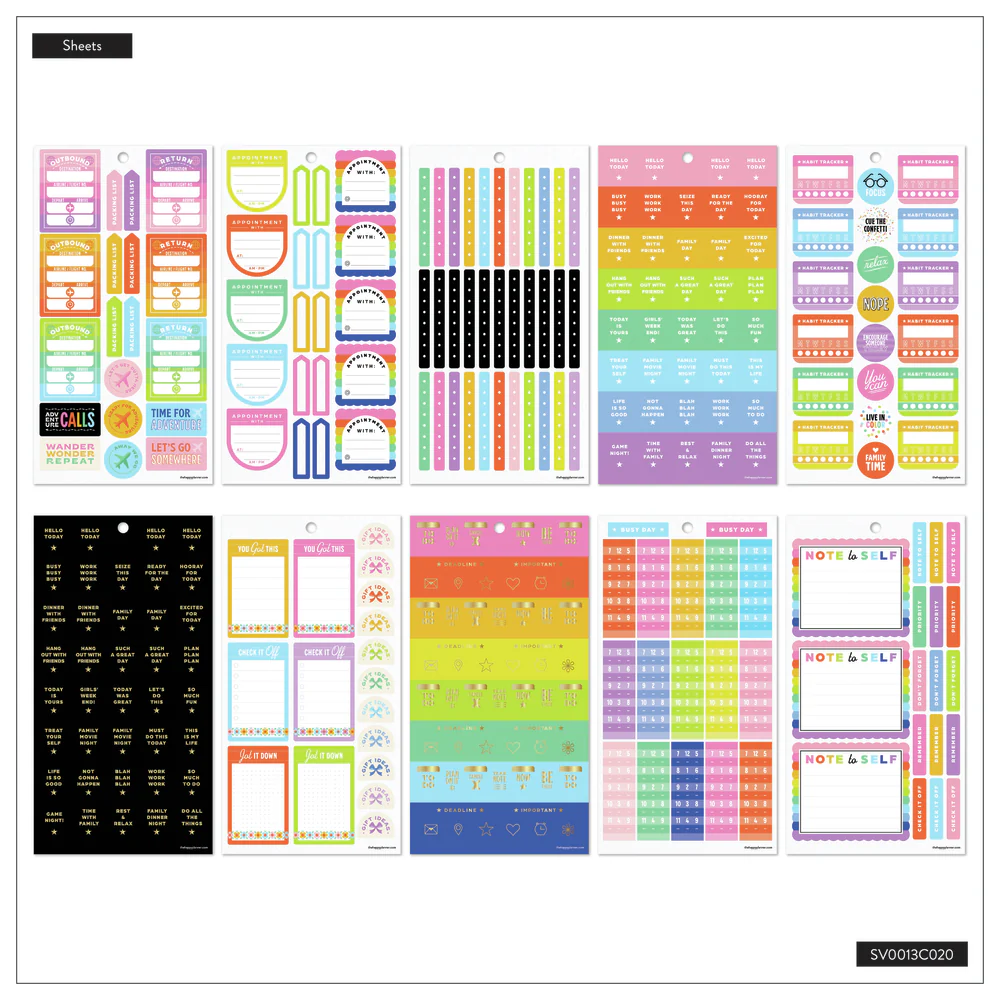Everyday Plans - Value Pack Stickers 7 Everyday Plans - Value Pack Stickers