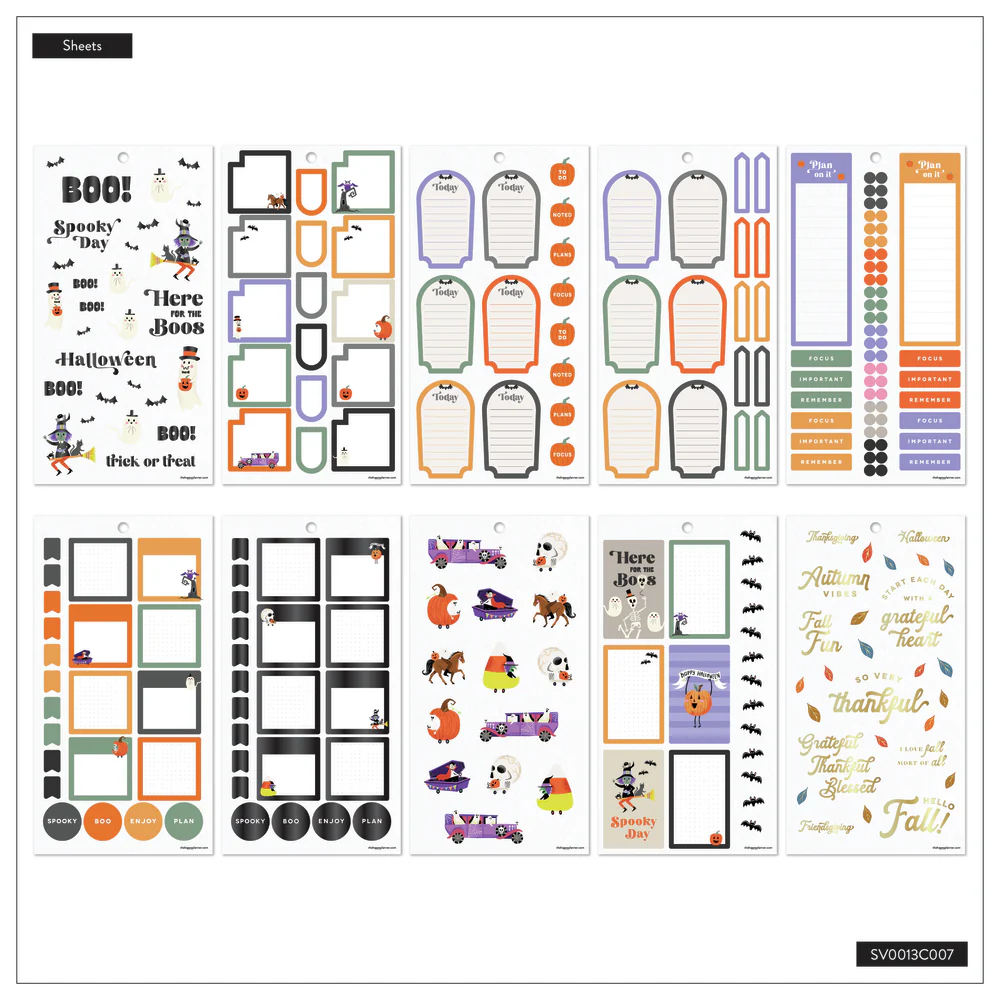 Autumn Accents - Value Pack Stickers 7 Autumn Accents - Value Pack Stickers