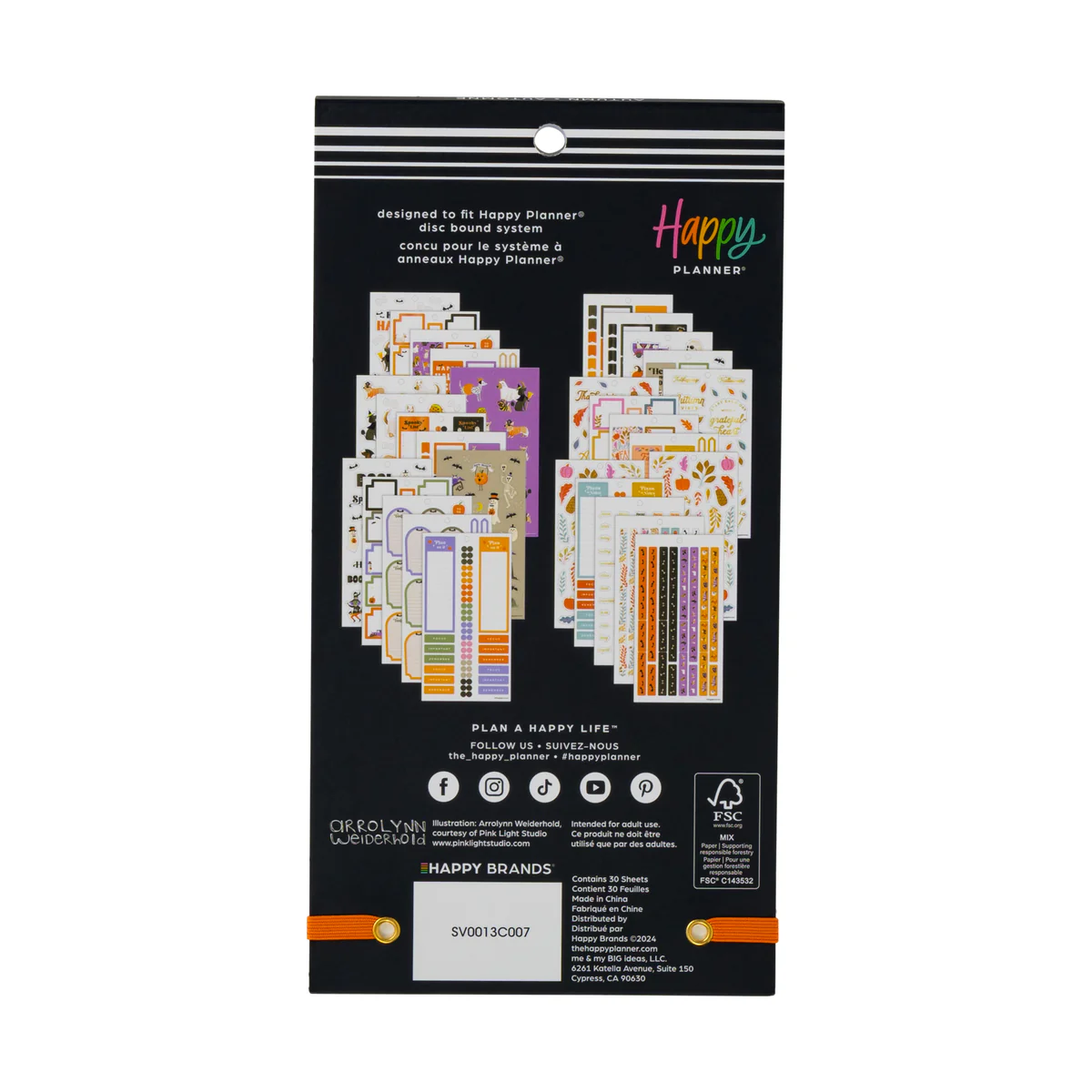 Autumn Accents - Value Pack Stickers 9 Autumn Accents - Value Pack Stickers