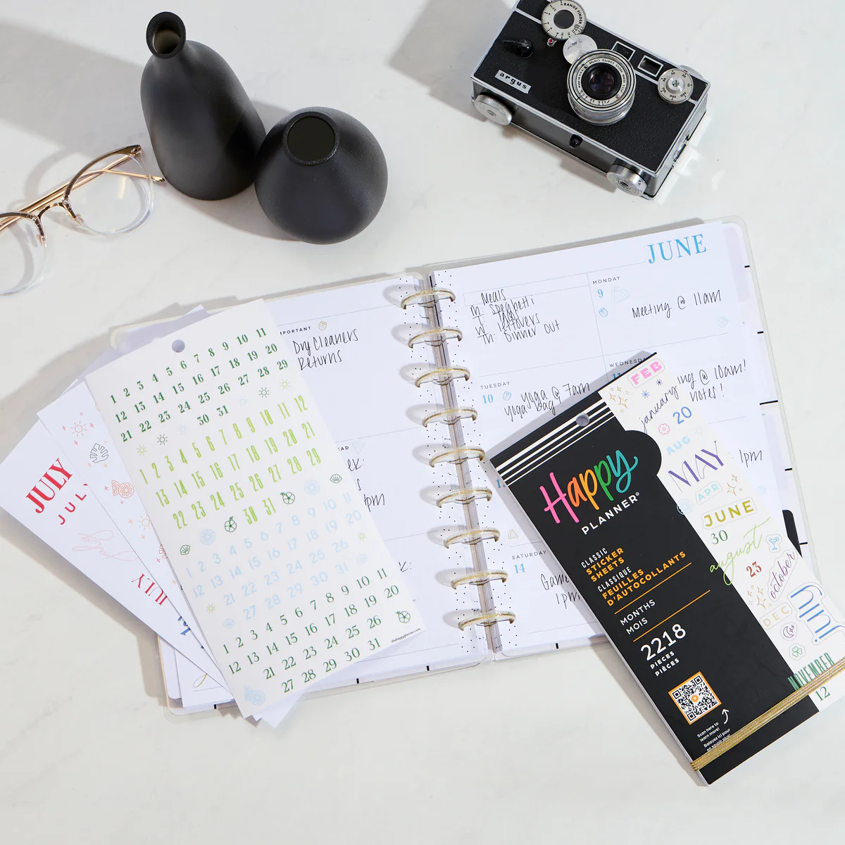 Colorful Months - Value Pack Stickers 2 Colorful Months - Value Pack Stickers