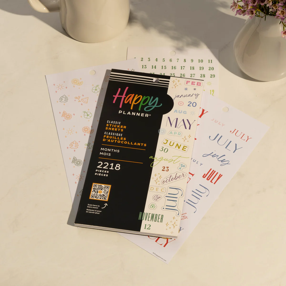 Colorful Months - Value Pack Stickers 4 Colorful Months - Value Pack Stickers