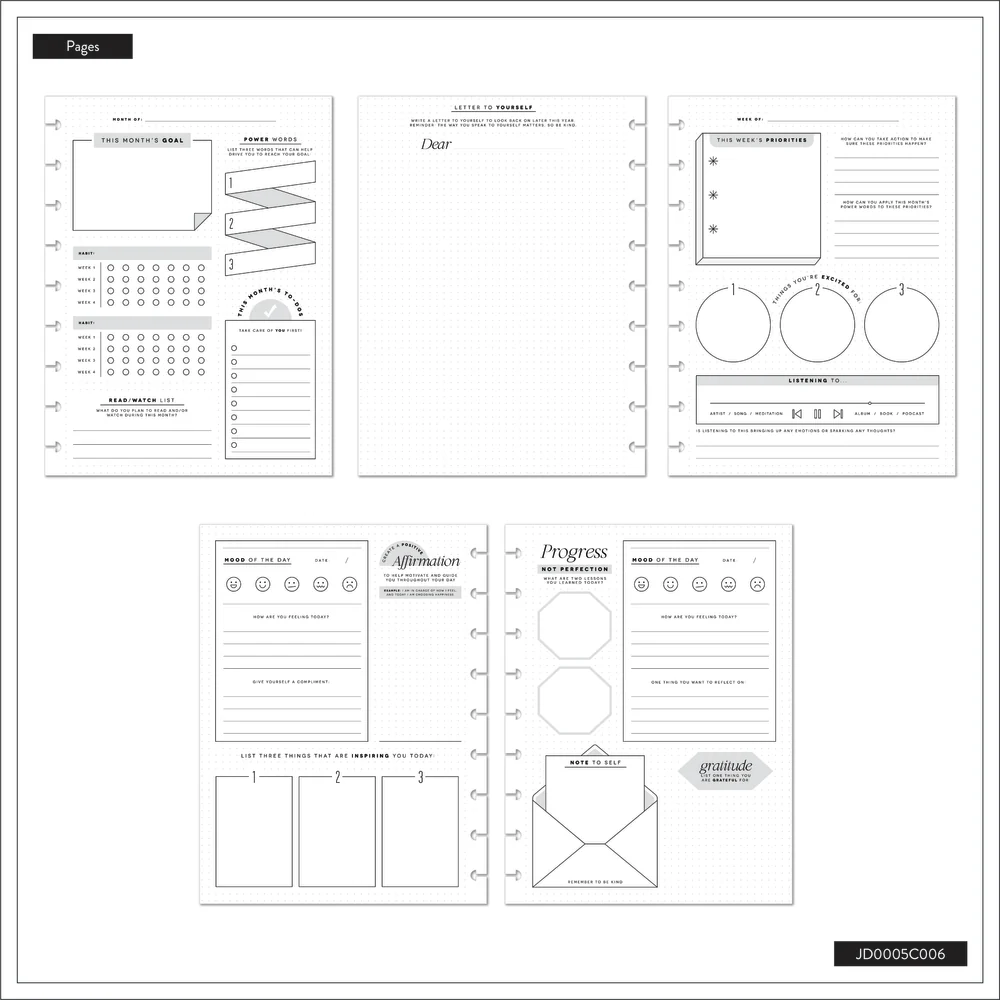 Reflect & Grow - Classic Guided Mood Journal - 80 Sheets 11 Reflect & Grow - Classic Guided Mood Journal - 80 Sheets