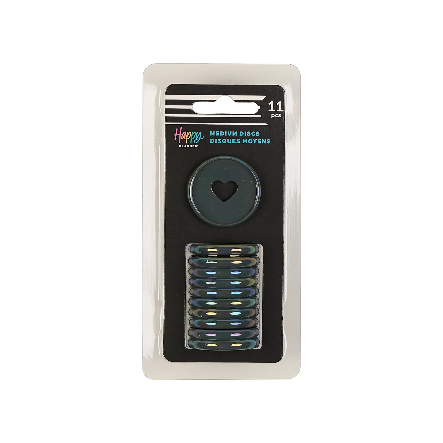 Iron Iridescence - Medium Plastic Disc Set 8 Iron Iridescence - Medium Plastic Disc Set