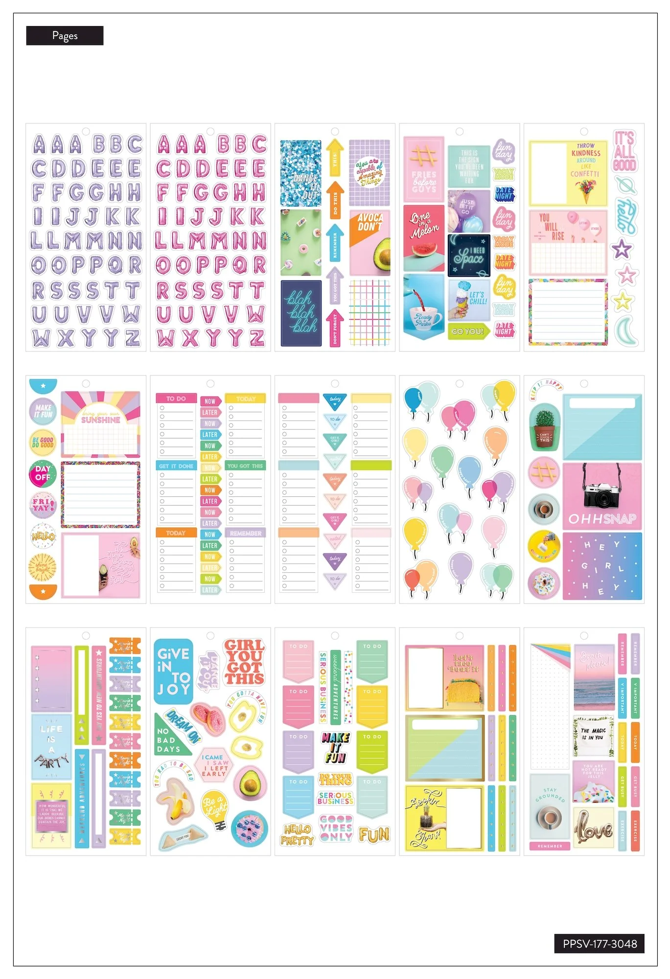 Value Pack Stickers - Life is a Party