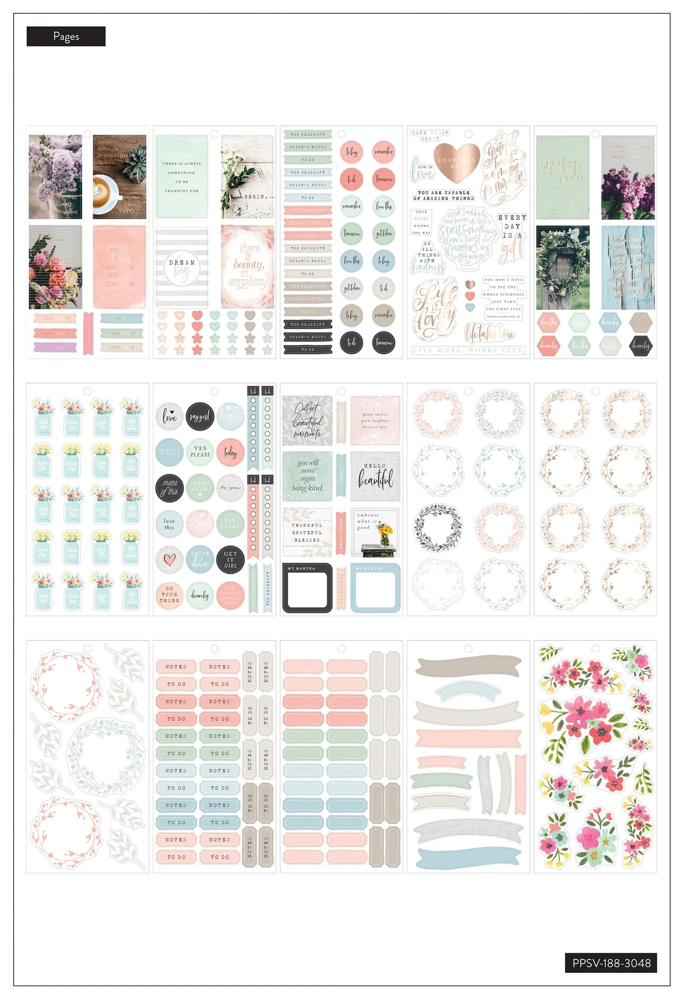 Value Pack Stickers - Farmhouse - BIG