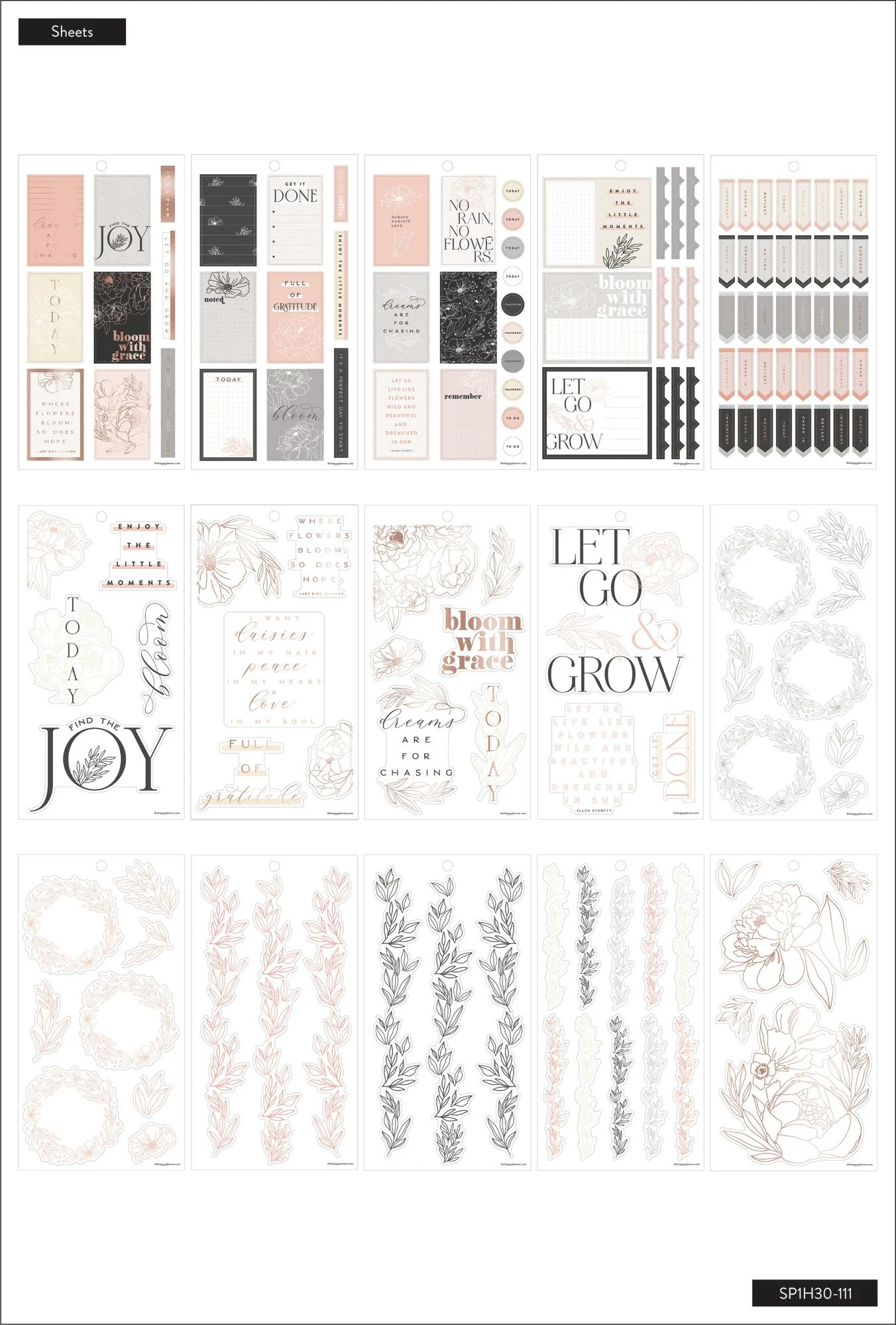 Sophisticated Florals - Value Pack Sticker Book