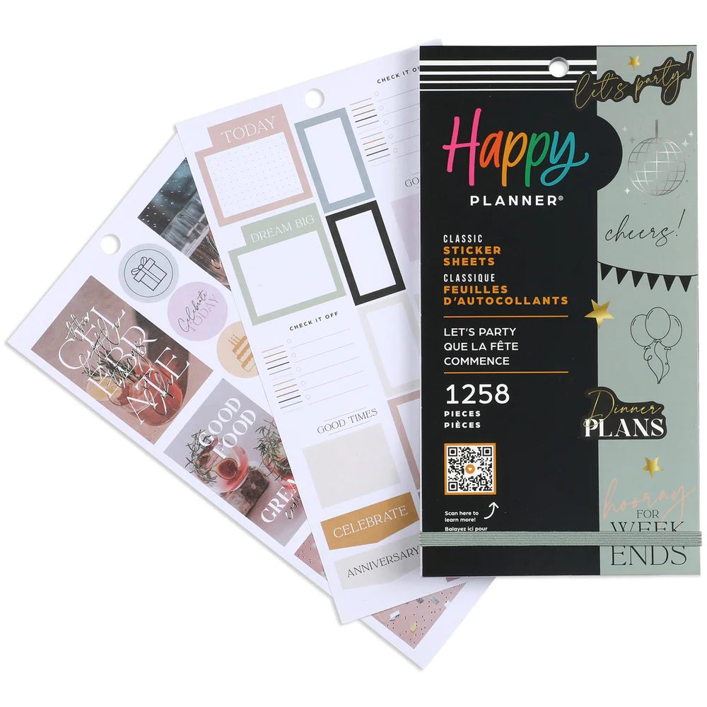Value Pack Stickers - Let's Party