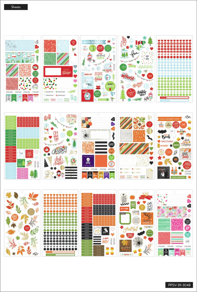 Seasonal Pops - Value Pack Stickers - Mini