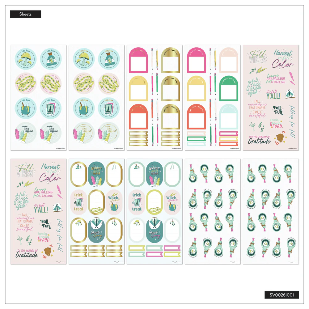 Seasonal Delights - Mega Value Pack Stickers - 100 Sheets 15 Seasonal Delights - Mega Value Pack Stickers - 100 Sheets