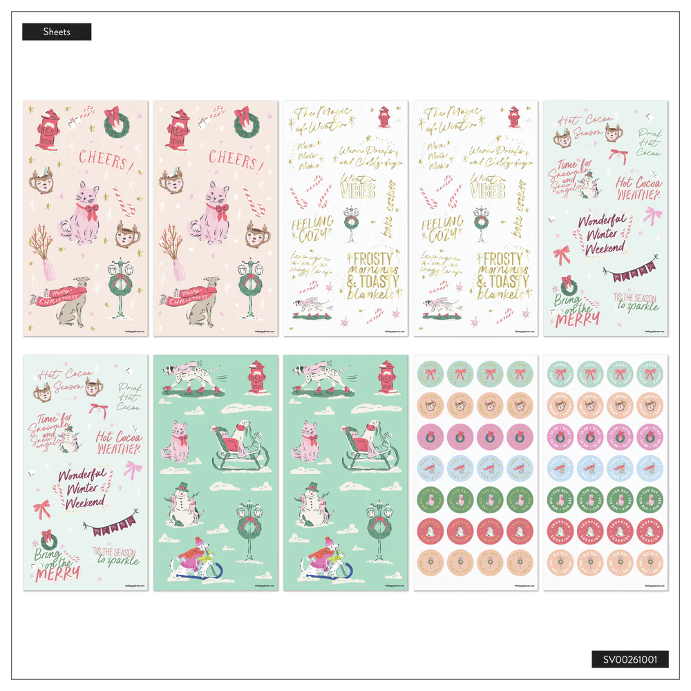 Seasonal Delights - Mega Value Pack Stickers - 100 Sheets 6 Seasonal Delights - Mega Value Pack Stickers - 100 Sheets