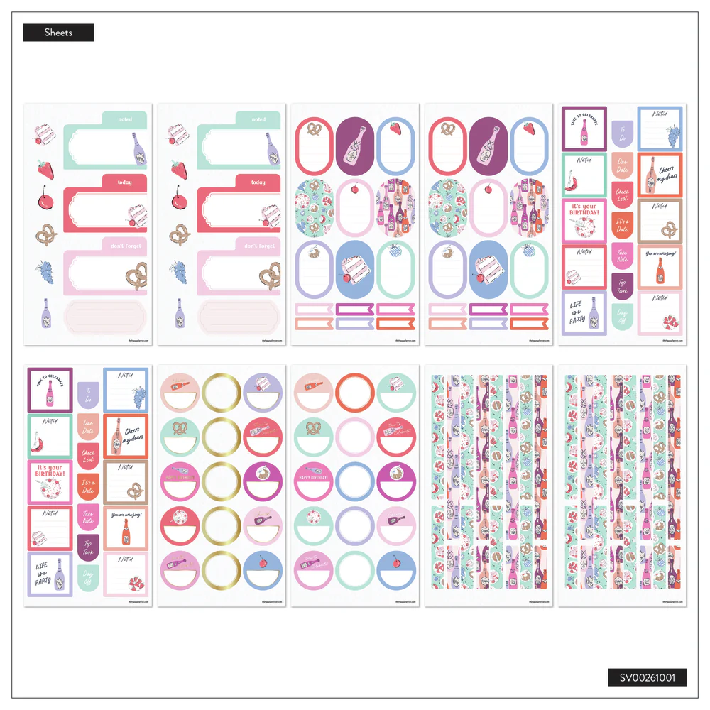 Seasonal Delights - Mega Value Pack Stickers - 100 Sheets 8 Seasonal Delights - Mega Value Pack Stickers - 100 Sheets
