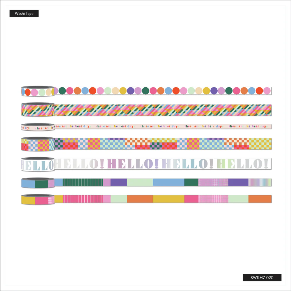 Building Blocks - Washi Tape - 7 Pack 5 Building Blocks - Washi Tape - 7 Pack