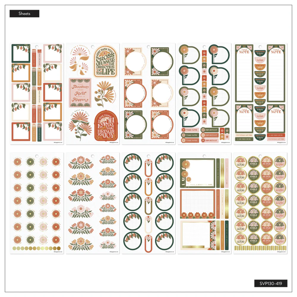 Desert Rose - Value Pack Stickers 6 Desert Rose - Value Pack Stickers