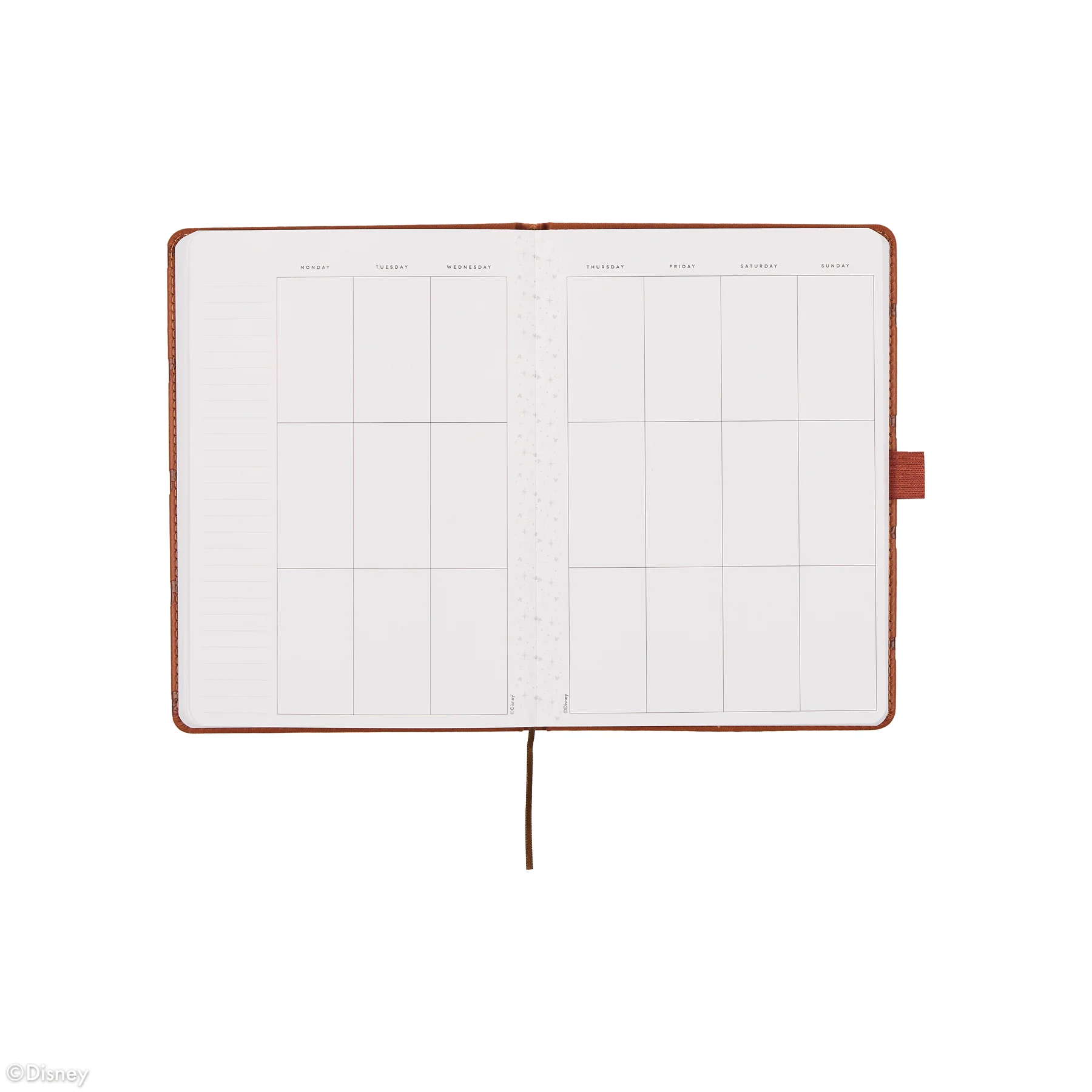 Undated Premium Camel Disney Mickey Mouse Book Bound Planner - SMALL VERTICAL LAYOUT - 12 MONTHS 12 Undated Premium Camel Disney Mickey Mouse Book Bound Planner - SMALL VERTICAL LAYOUT - 12 MONTHS