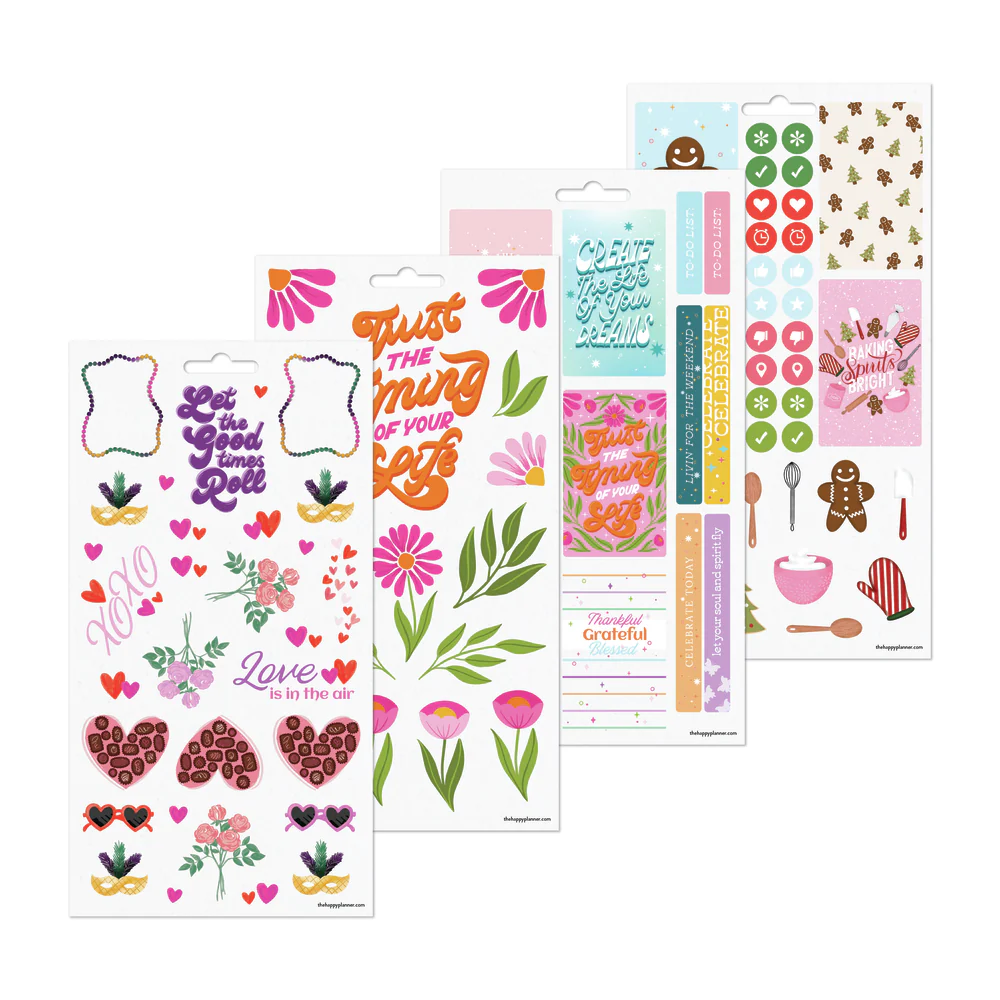 Seasons of Joy - 10 Sticker Sheets 3 Seasons of Joy - 10 Sticker Sheets