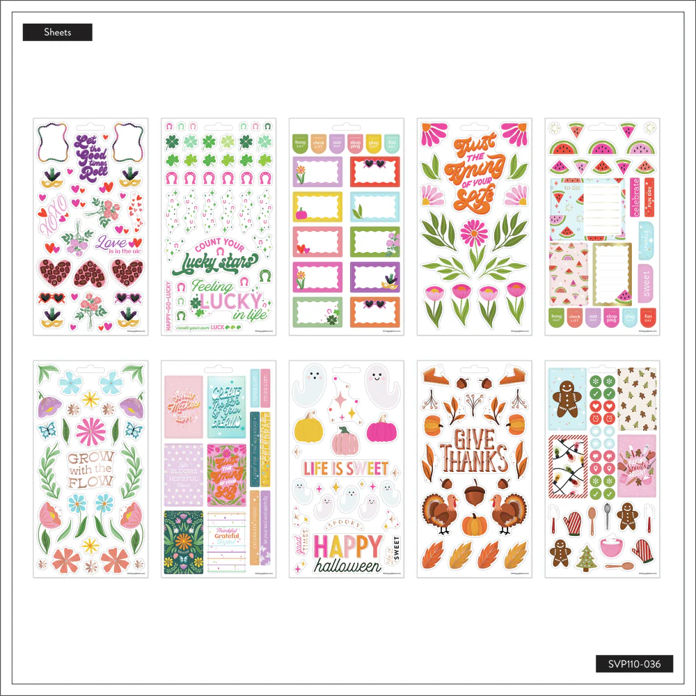 Seasons of Joy - 10 Sticker Sheets 4 Seasons of Joy - 10 Sticker Sheets