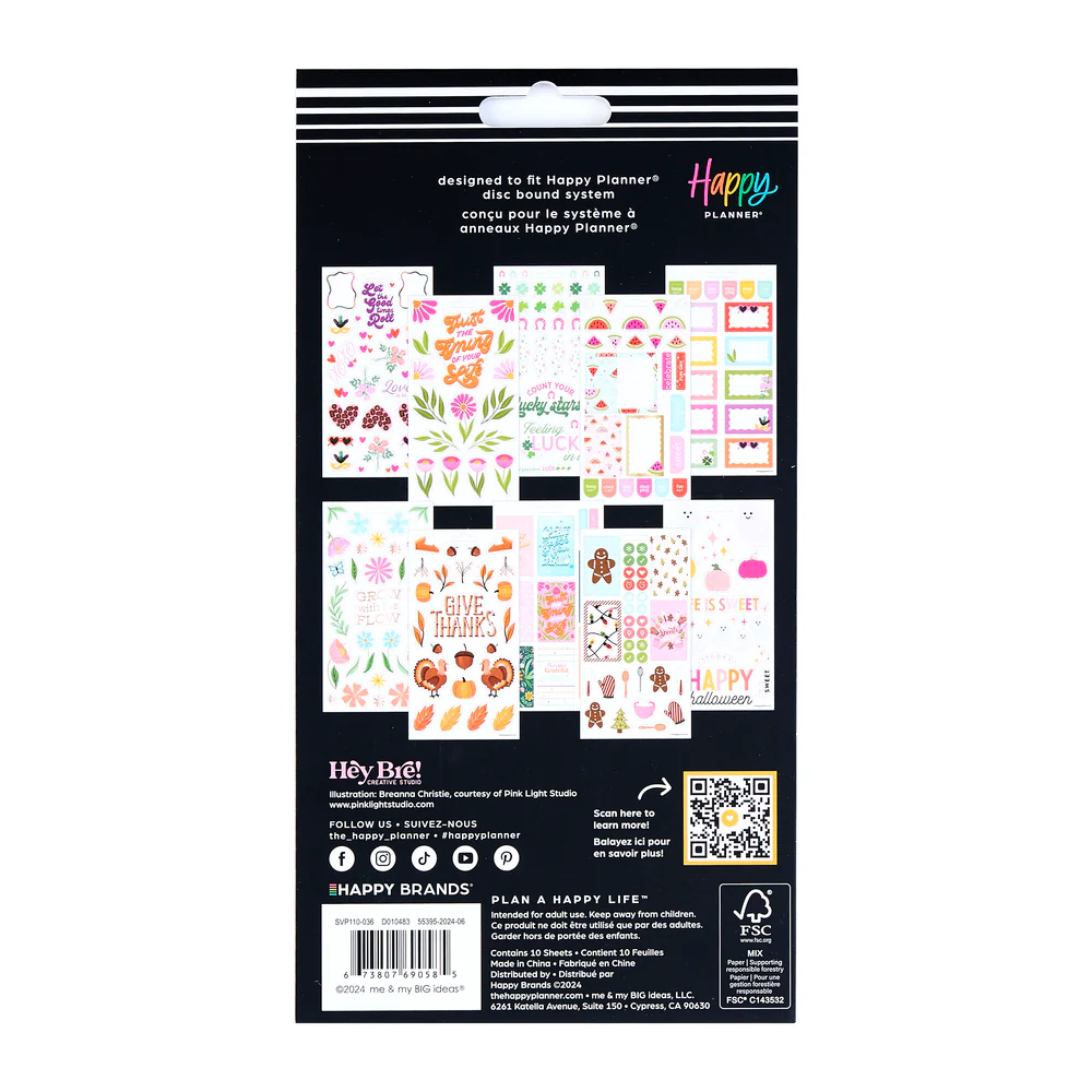 Seasons of Joy - 10 Sticker Sheets 5 Seasons of Joy - 10 Sticker Sheets