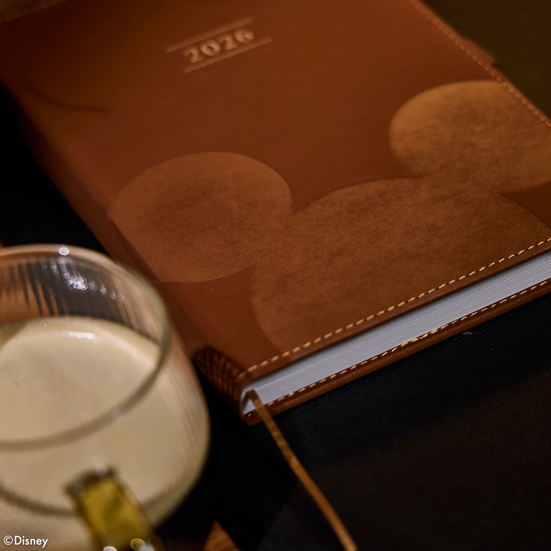 Undated Premium Espresso Disney Mickey Mouse Book Bound Planner - Small Dashboard Layout - 12 Months 7 Undated Premium Espresso Disney Mickey Mouse Book Bound Planner - Small Dashboard Layout - 12 Months