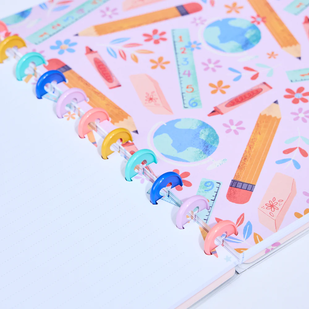 Classroom Brights Teacher - Dotted Lined Big Notebook - 60 Sheets