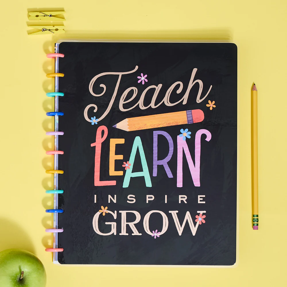 Classroom Brights Teacher - Dotted Lined Big Notebook - 60 Sheets