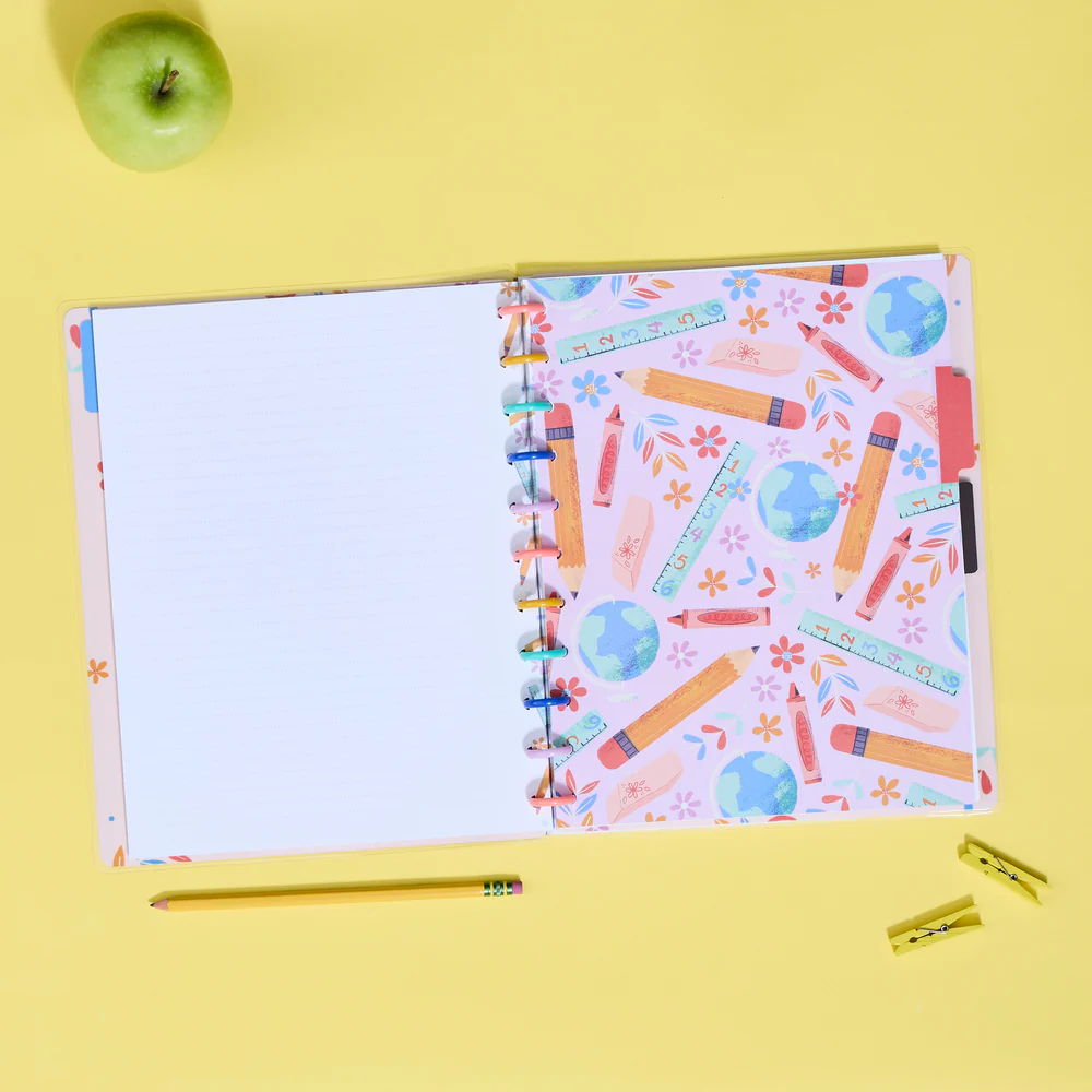 Classroom Brights Teacher - Dotted Lined Big Notebook - 60 Sheets 4 Classroom Brights Teacher - Dotted Lined Big Notebook - 60 Sheets