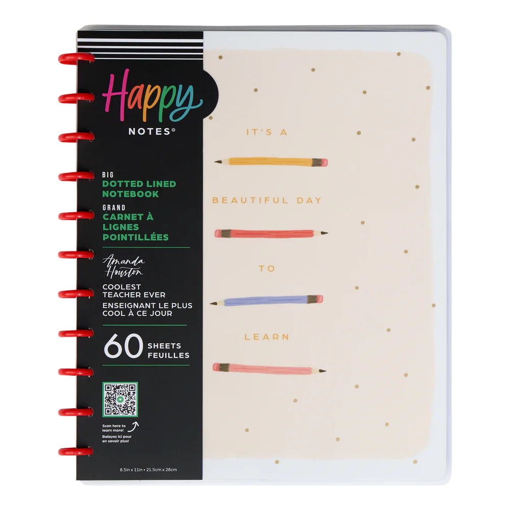 Coolest Teacher Ever - Dotted Lined Big Notebook - 60 Sheets 10 Coolest Teacher Ever - Dotted Lined Big Notebook - 60 Sheets