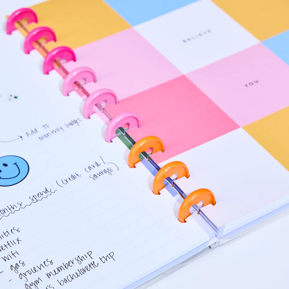 Playful Brights Student - Dotted Lined Classic Notebook - 60 Sheets