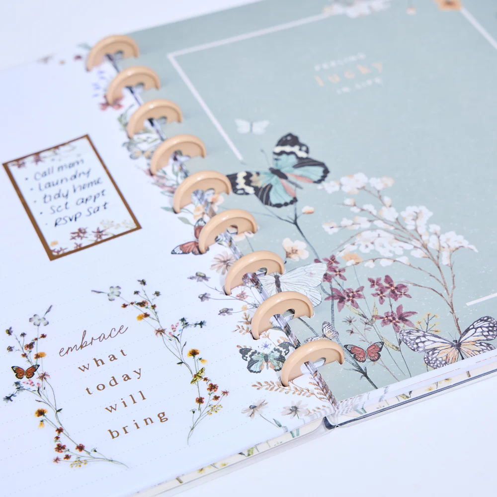Wild Fields - Dotted Lined Classic Notebook - 60 Sheets