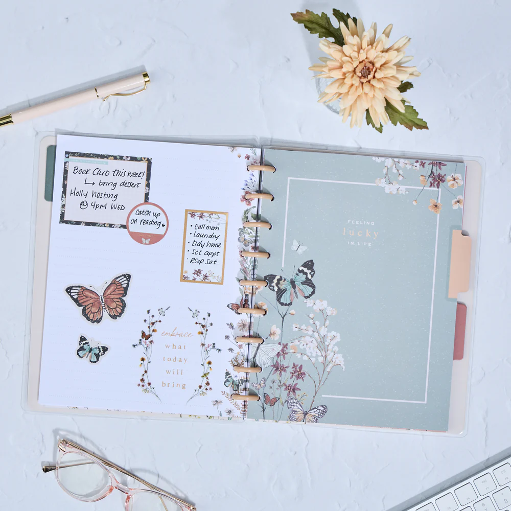 Wild Fields - Dotted Lined Classic Notebook - 60 Sheets