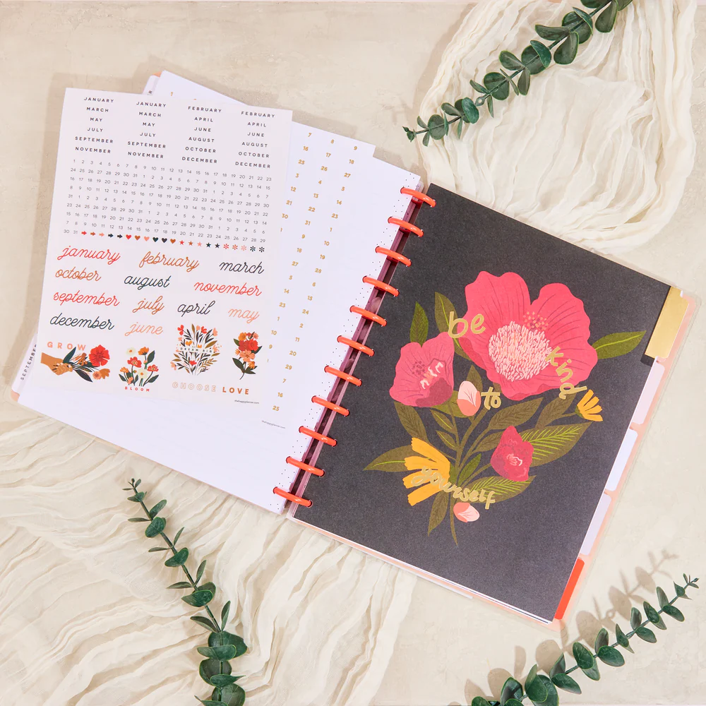 Happy Planner x Breathe Live Explore - Big Dashboard Extension Pack - 6 Months